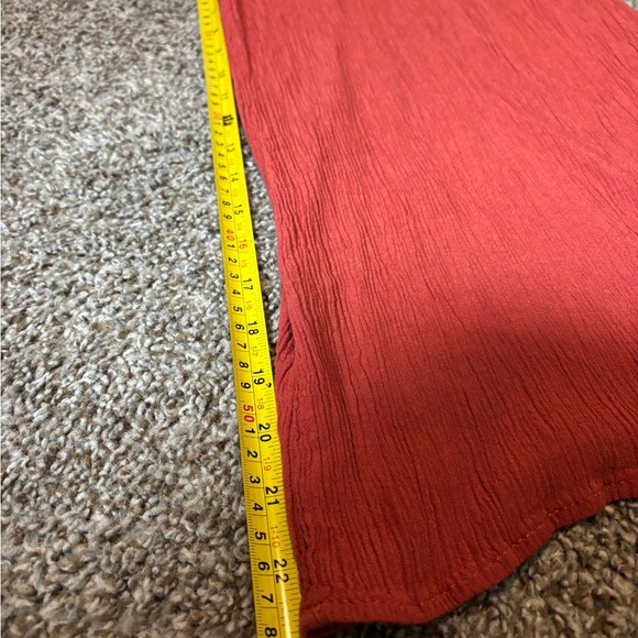 Blue Rain Size Small Jumpsuit Rust Color Summer Sleeveless Summer Casual - Picture 8 of 9